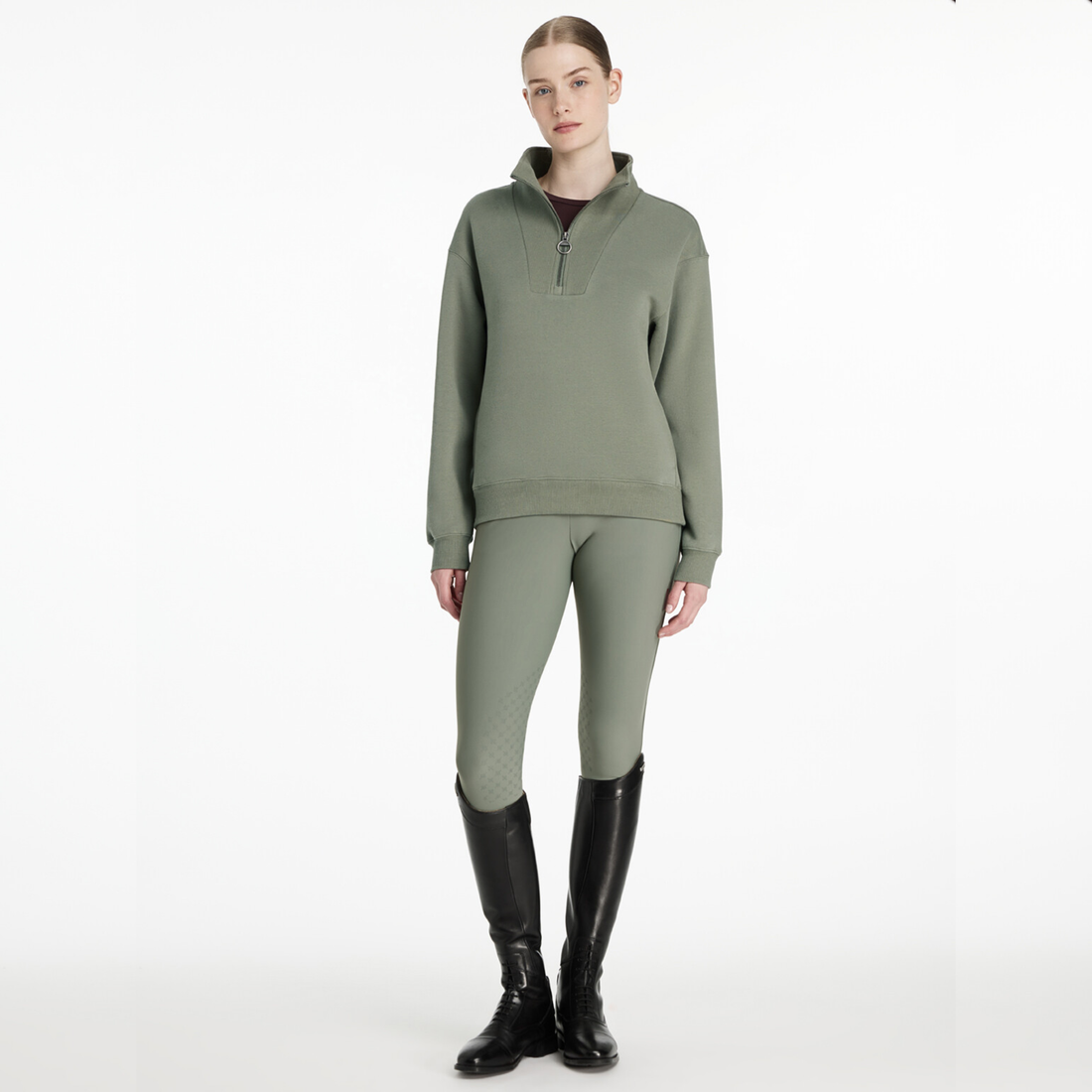 LeMieux Keira Quarter Zip Sweat, Rosemary