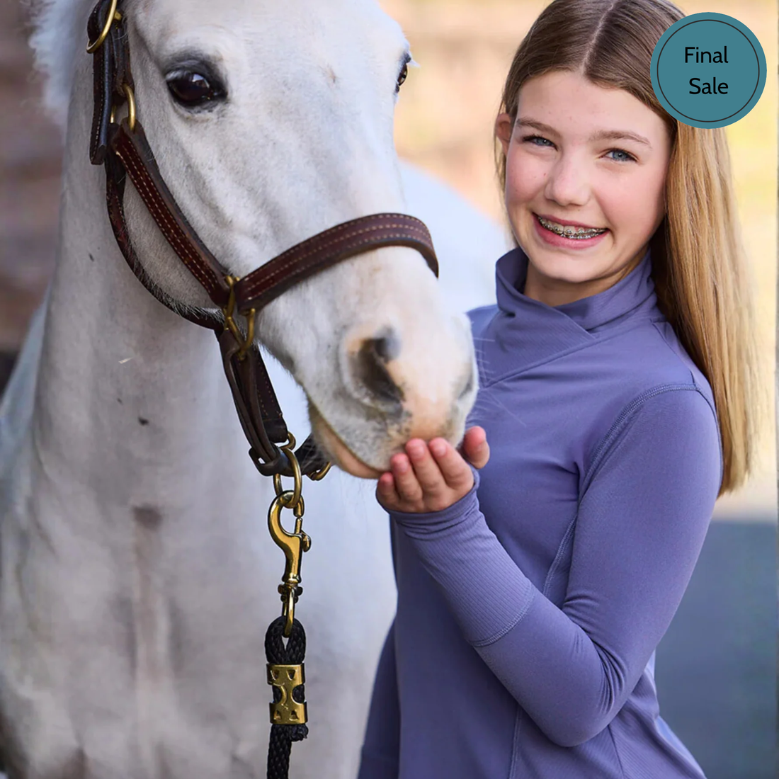 Kerrits Kids Wrap Neck Tech Top