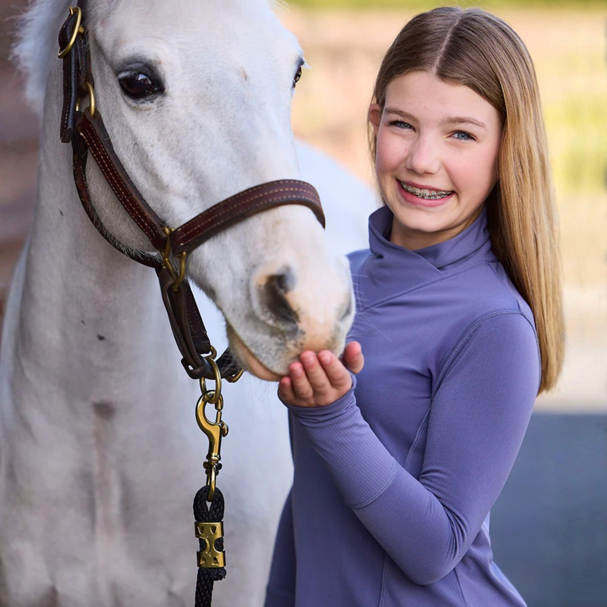 Kerrits Kids Wrap Neck Tech Top