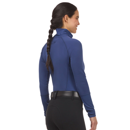 Kerrits Wrap Neck Tech Top, Lapis