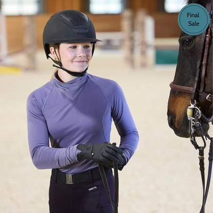 Kerrits Wrap Neck Tech Top, Wild Orchid