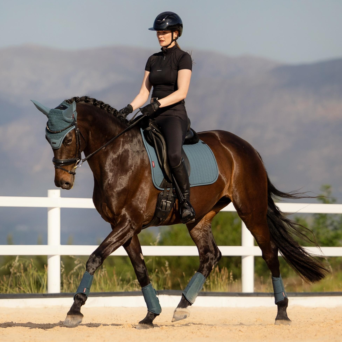 LeMieux Essence Dressage Square Pad, Jungle