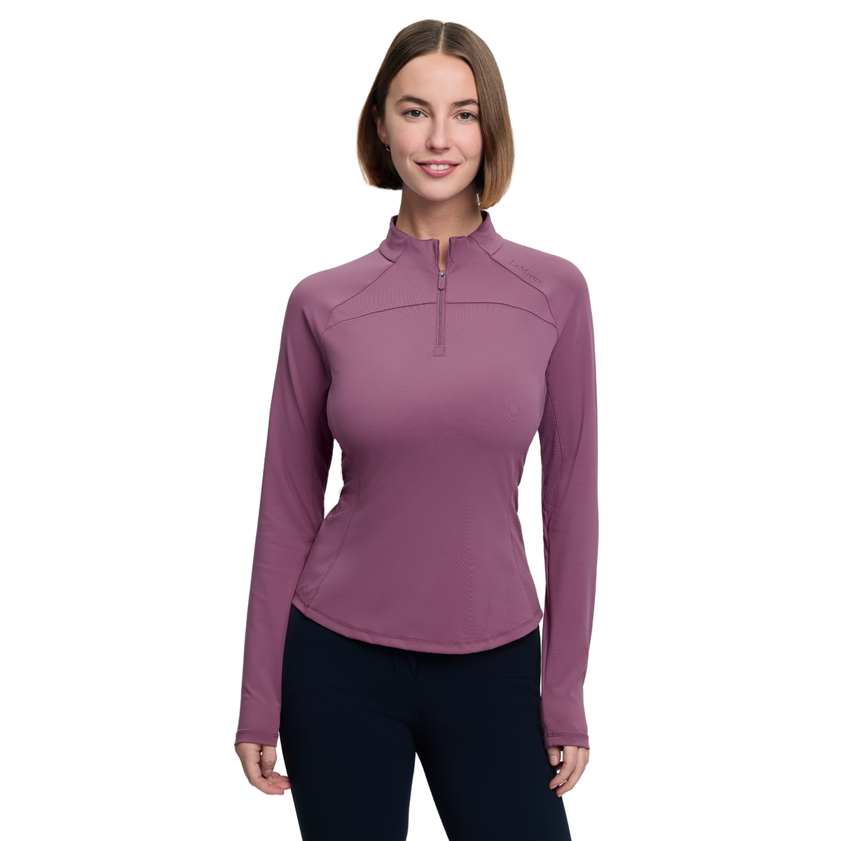 LeMieux Airflow Long Sleeve Base Layer, Mallow