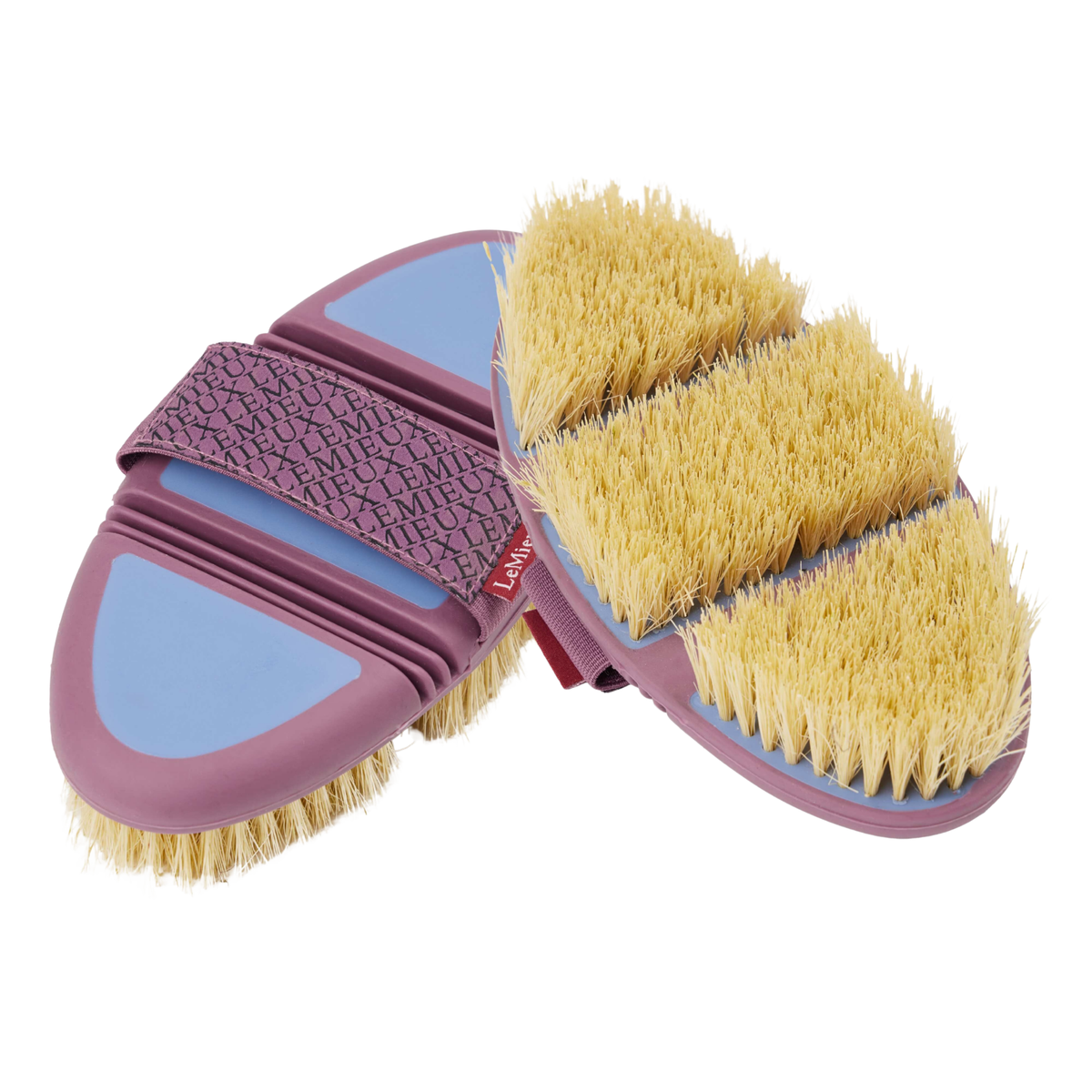 LeMieux Flexi Scrubbing Brush, Powder Blue