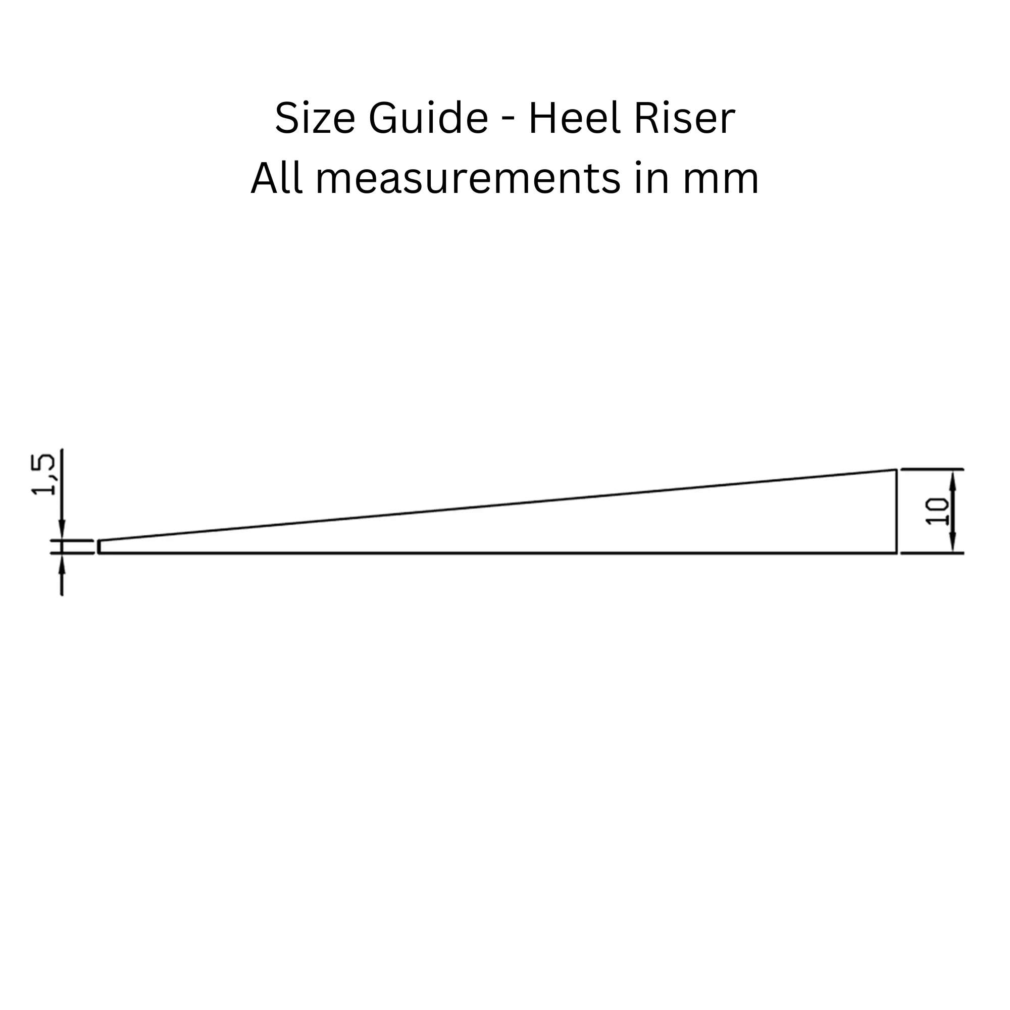 LeMieux Heel Riser