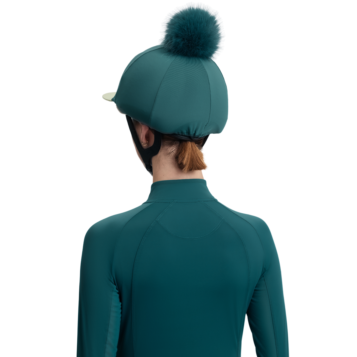 LeMieux Classique Pom Hat Silk, Jungle