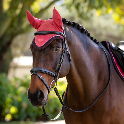 LeMieux Loire Ear Bonnet, Cranberry