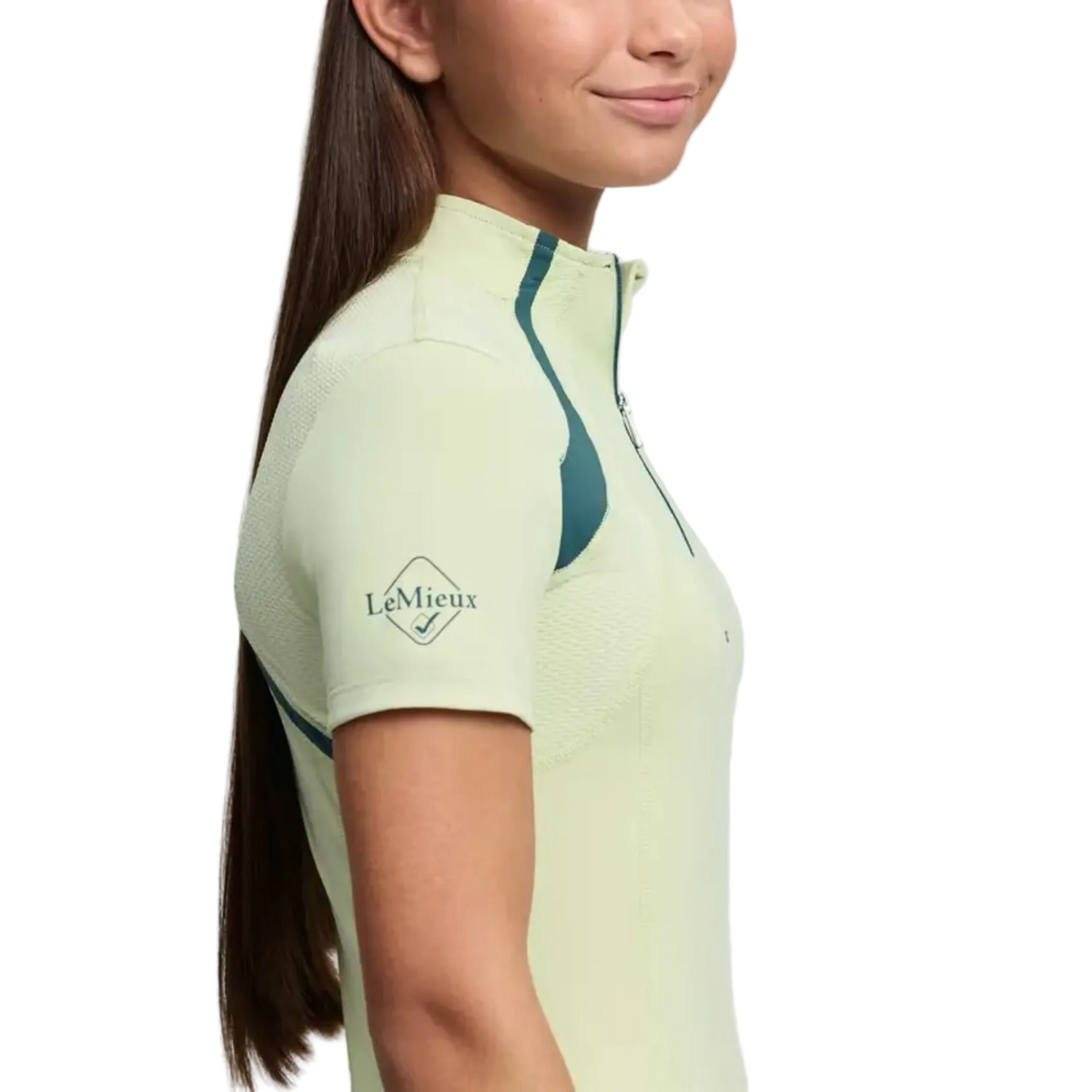 LeMieux Young Rider Mia Mesh Base Layer, Macaron