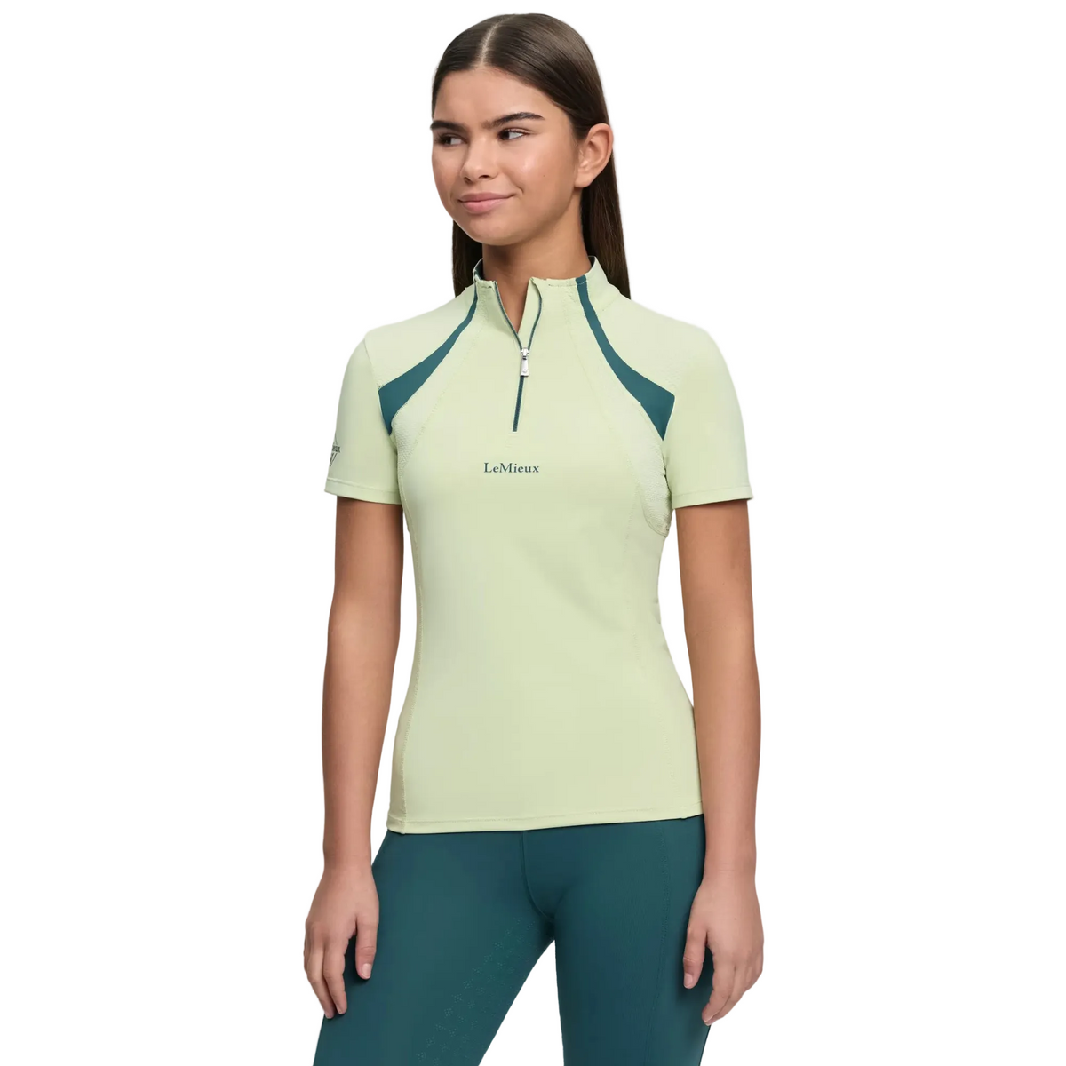 LeMieux Young Rider Mia Mesh Base Layer, Macaron