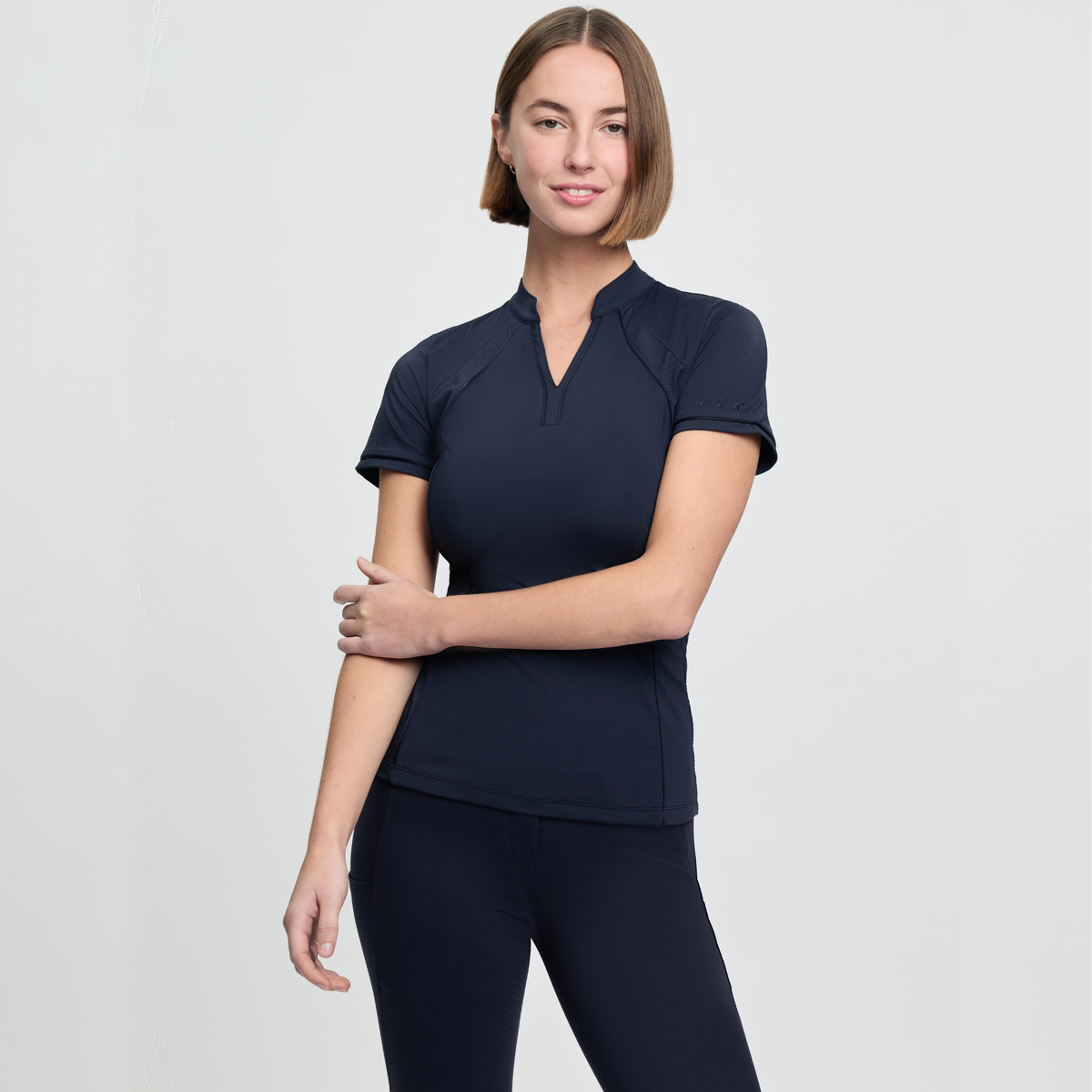 LeMieux Lisa Mesh Base Layer, Navy