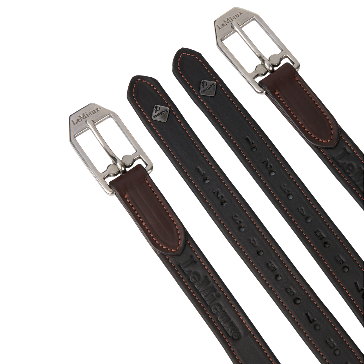 LeMieux Vector Stirrup Leather, Brown