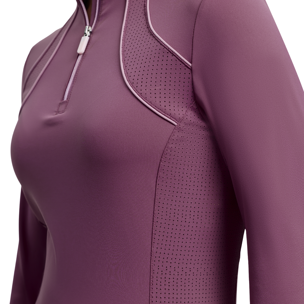LeMieux Young Rider Airflow Long Sleeve Base Layer, Mallow