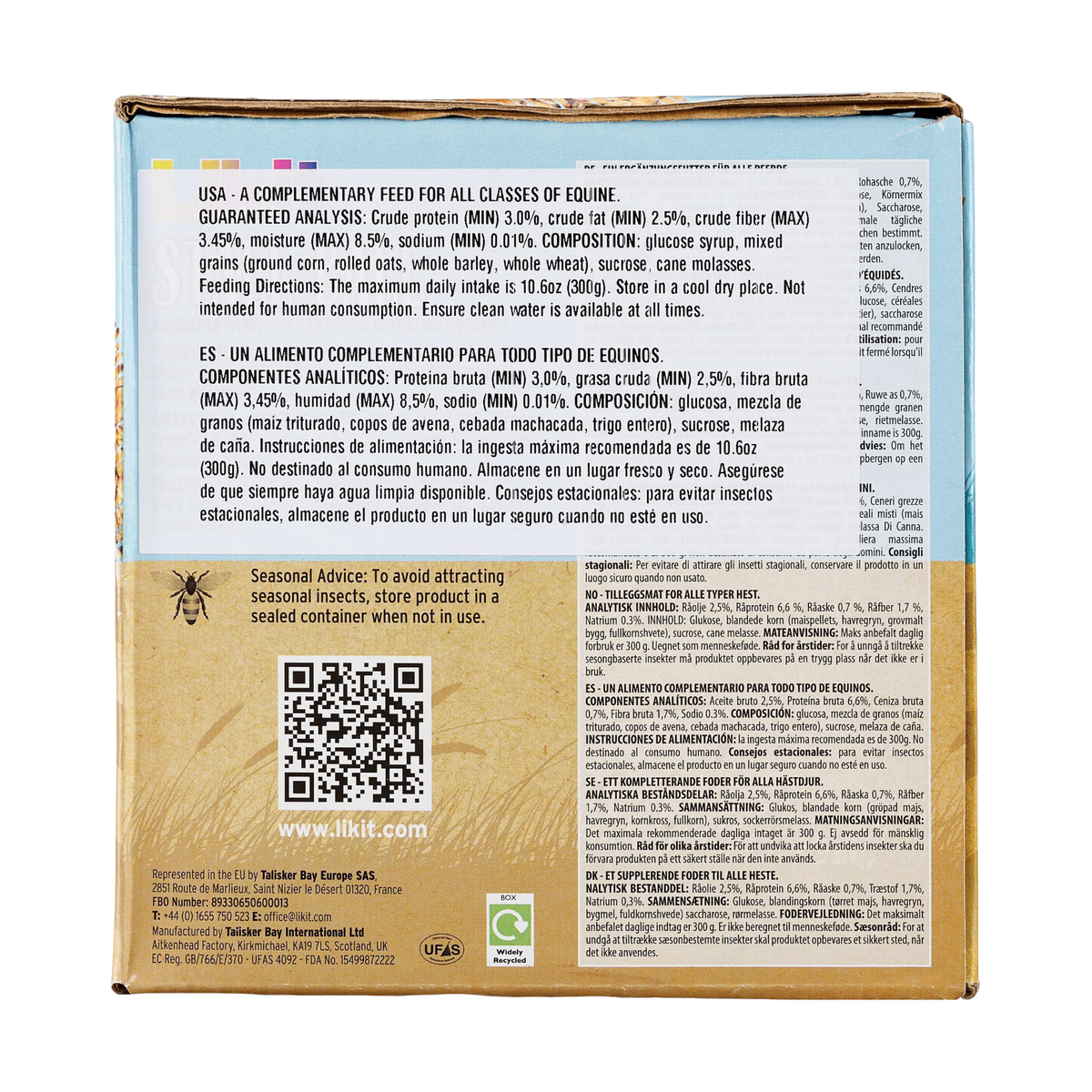 Likit Granola Stall Ball, Molasses