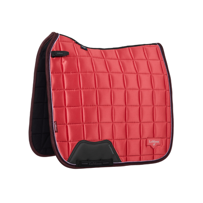 LeMieux Loire Classic Dressage Square Pad, Cranberry