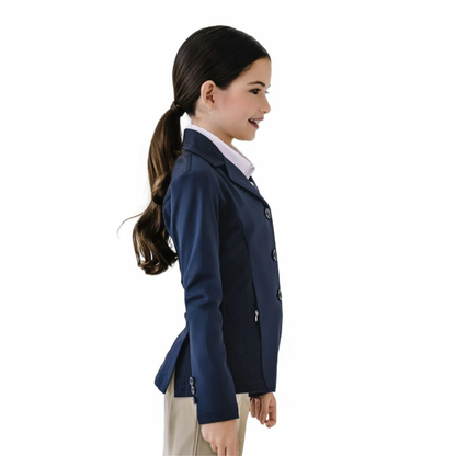 Ovation Kids Hybrid Mesh Show Coat, Navy