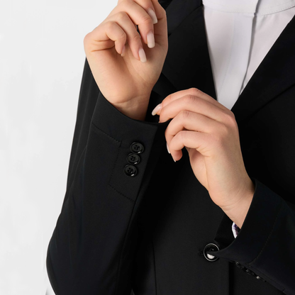 Ovation Powerflex Light 3 Button Show Coat, Black