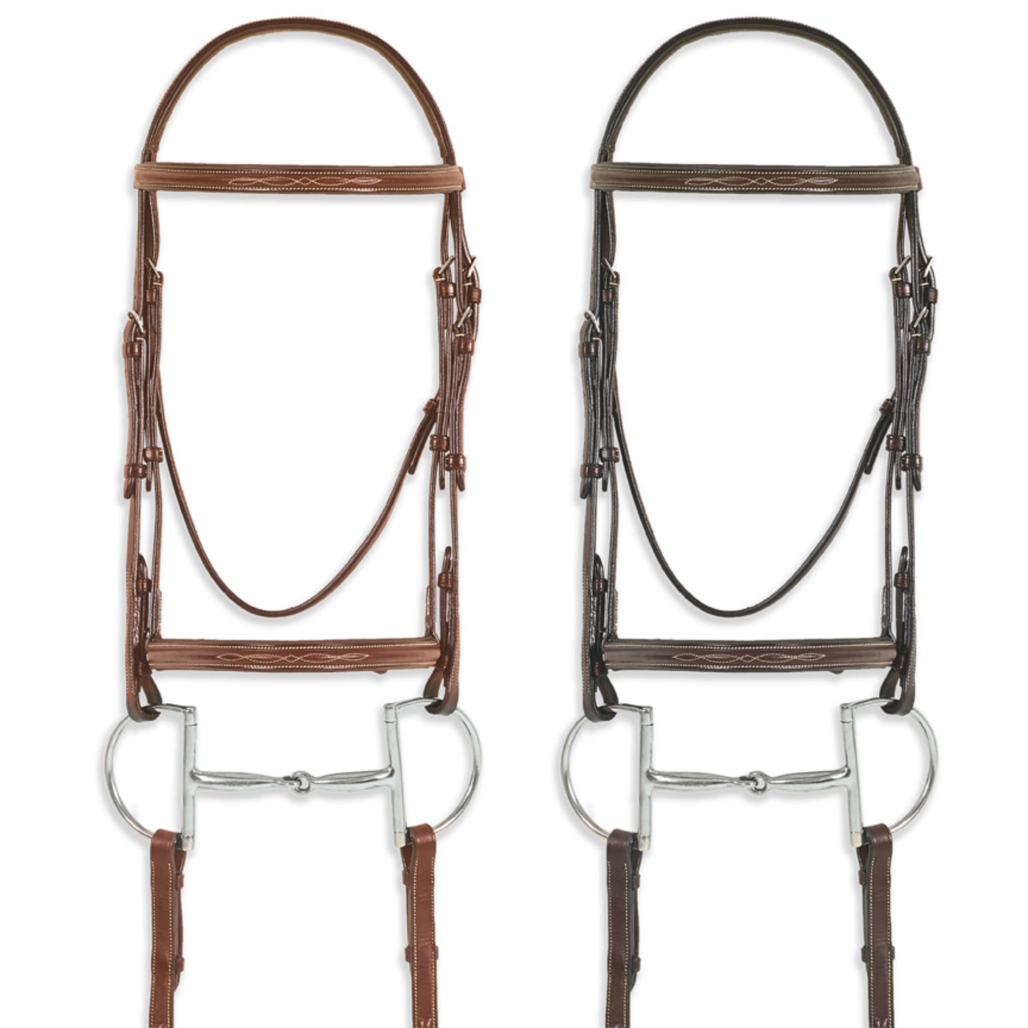 Pessoa PRO Fancy Stitched Raised Bridle