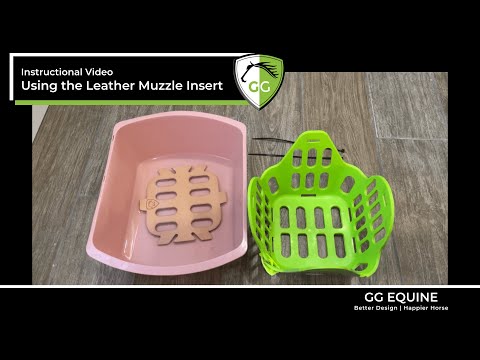 GreenGuard Muzzle Insert, Leather
