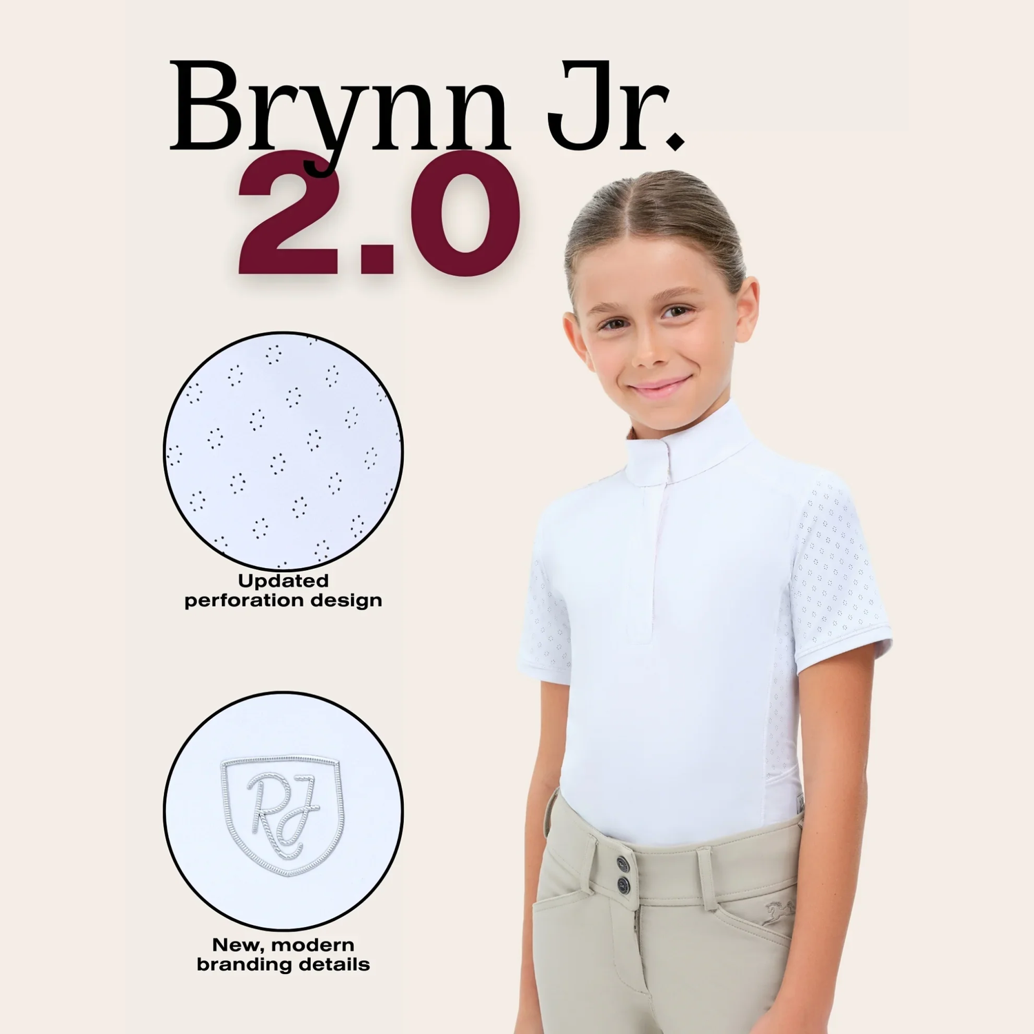 R.J Classics Brynn Jr. 2.0 Short Sleeve Show Shirt, Ride On