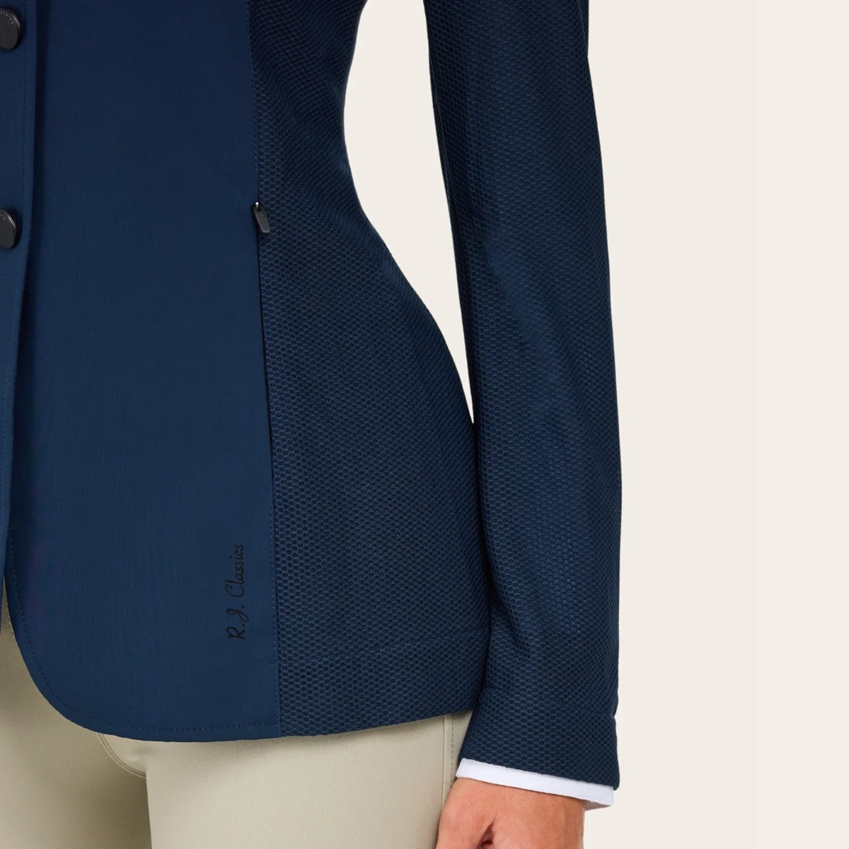 R.J. Classics Harmony Evo Mesh Show Coat, Navy