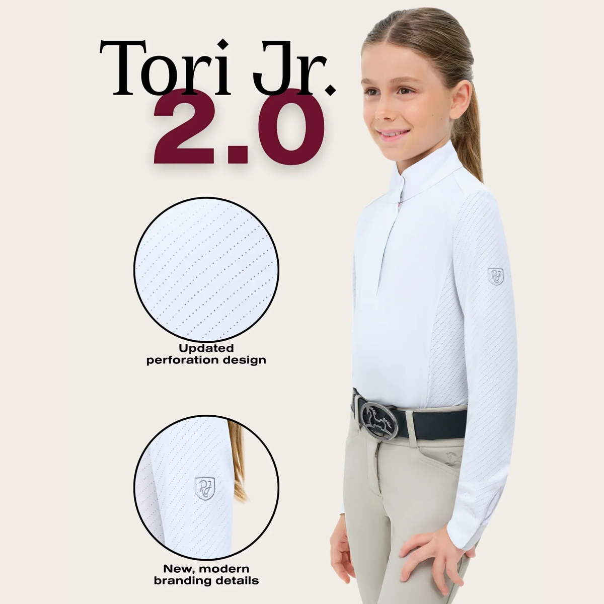 R.J. Classics Tori Jr. 2.0 Show Shirt, Glam Time