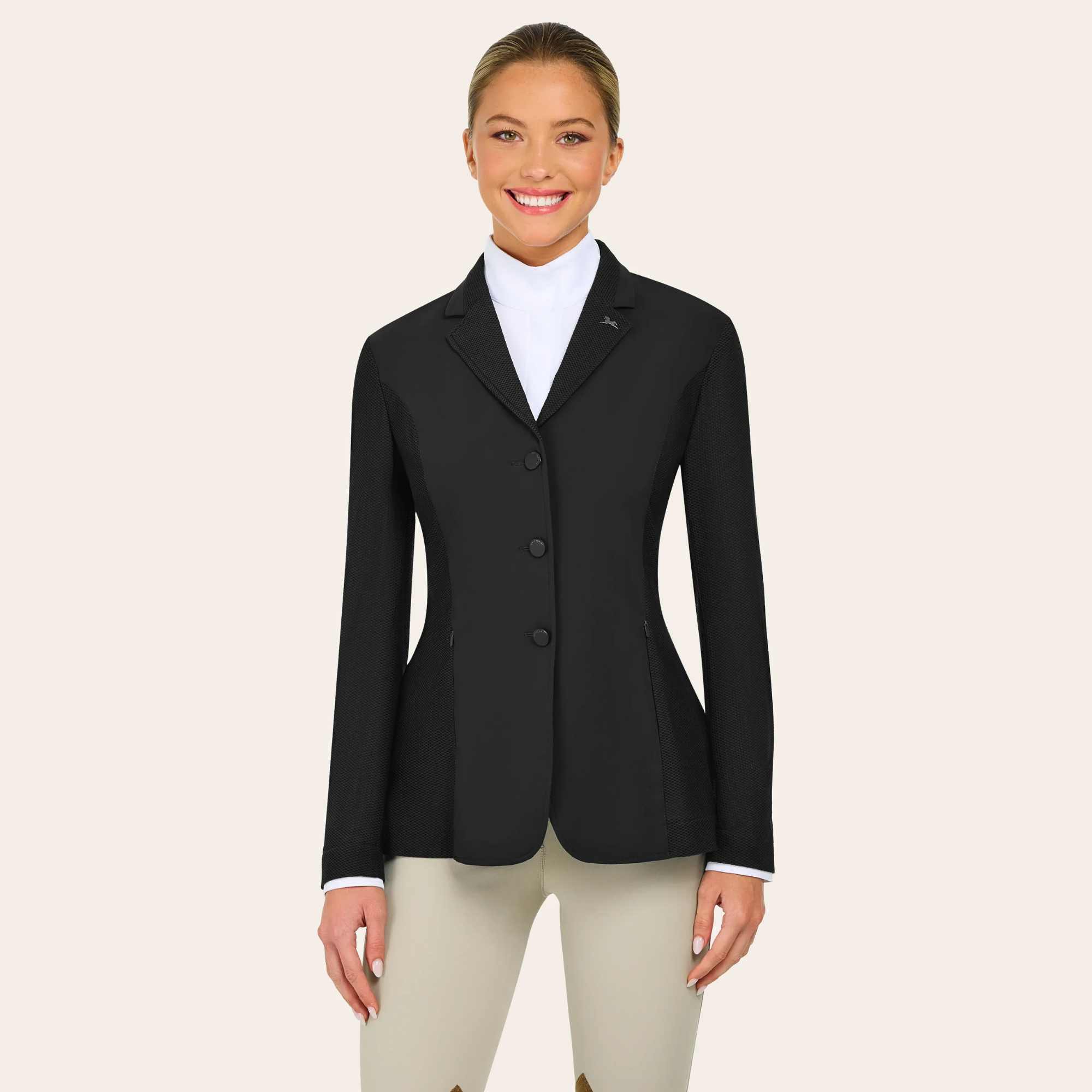 R.J. Classics Harmony Evo Mesh Show Coat, Black