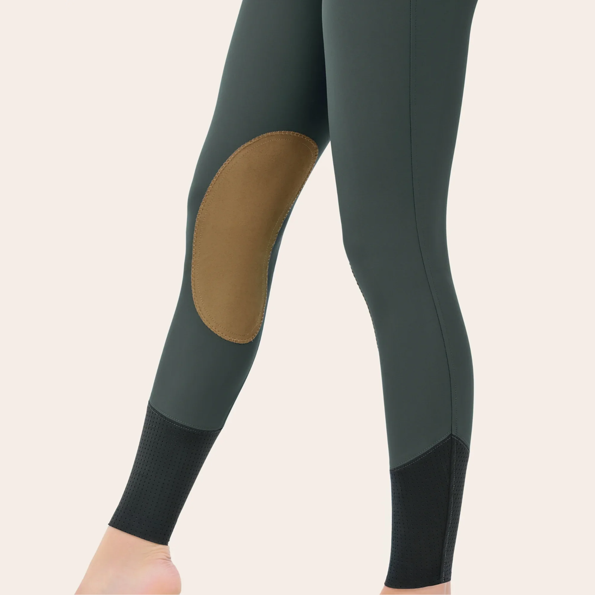 R.J. Classics Olivia Luxe-Tek Breech, Pewter Green
