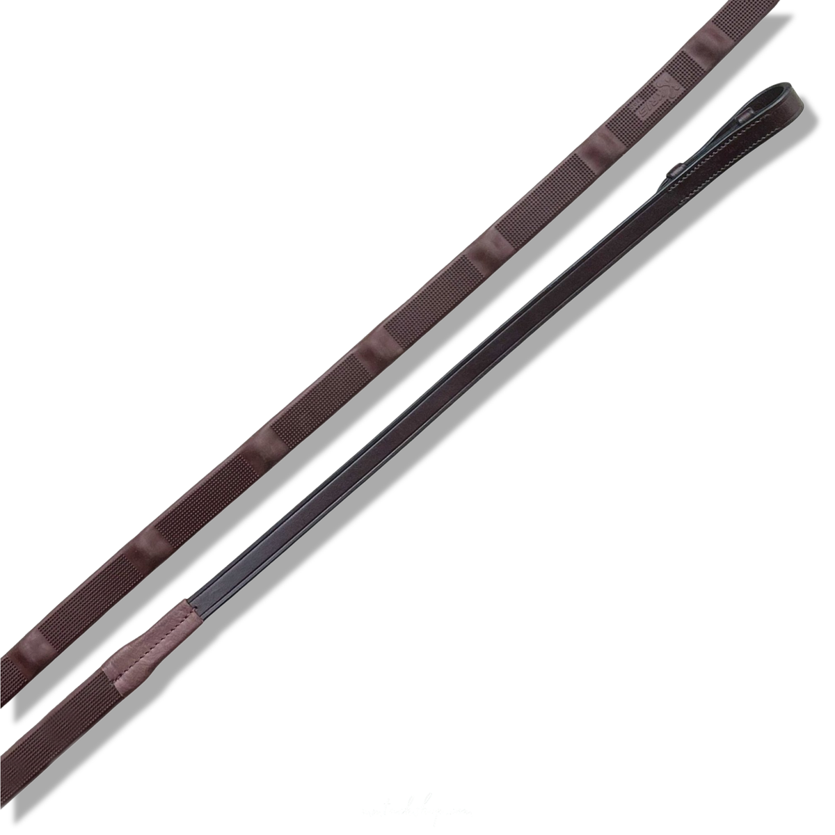 Red Barn 5/8" Bump Grip Reins, Australian Nut