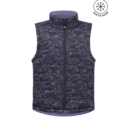 Kerrits Kids Ride the Wind Reversible Quilted Riding Vest