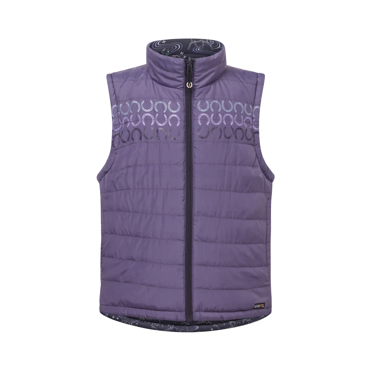 Kerrits Kids Ride the Wind Reversible Quilted Riding Vest