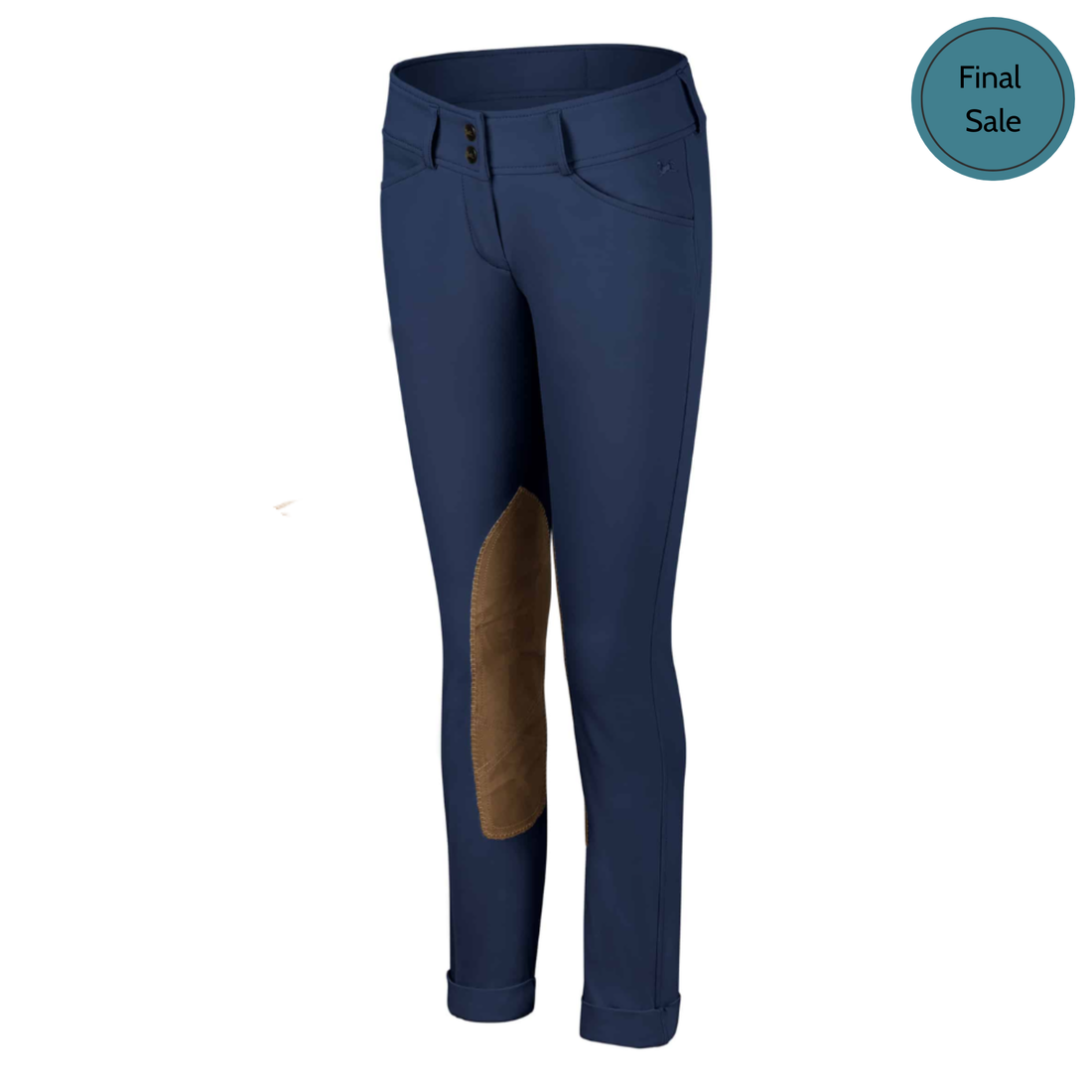 R.J. Classics Colette Front Zip Jodhpur, Navy