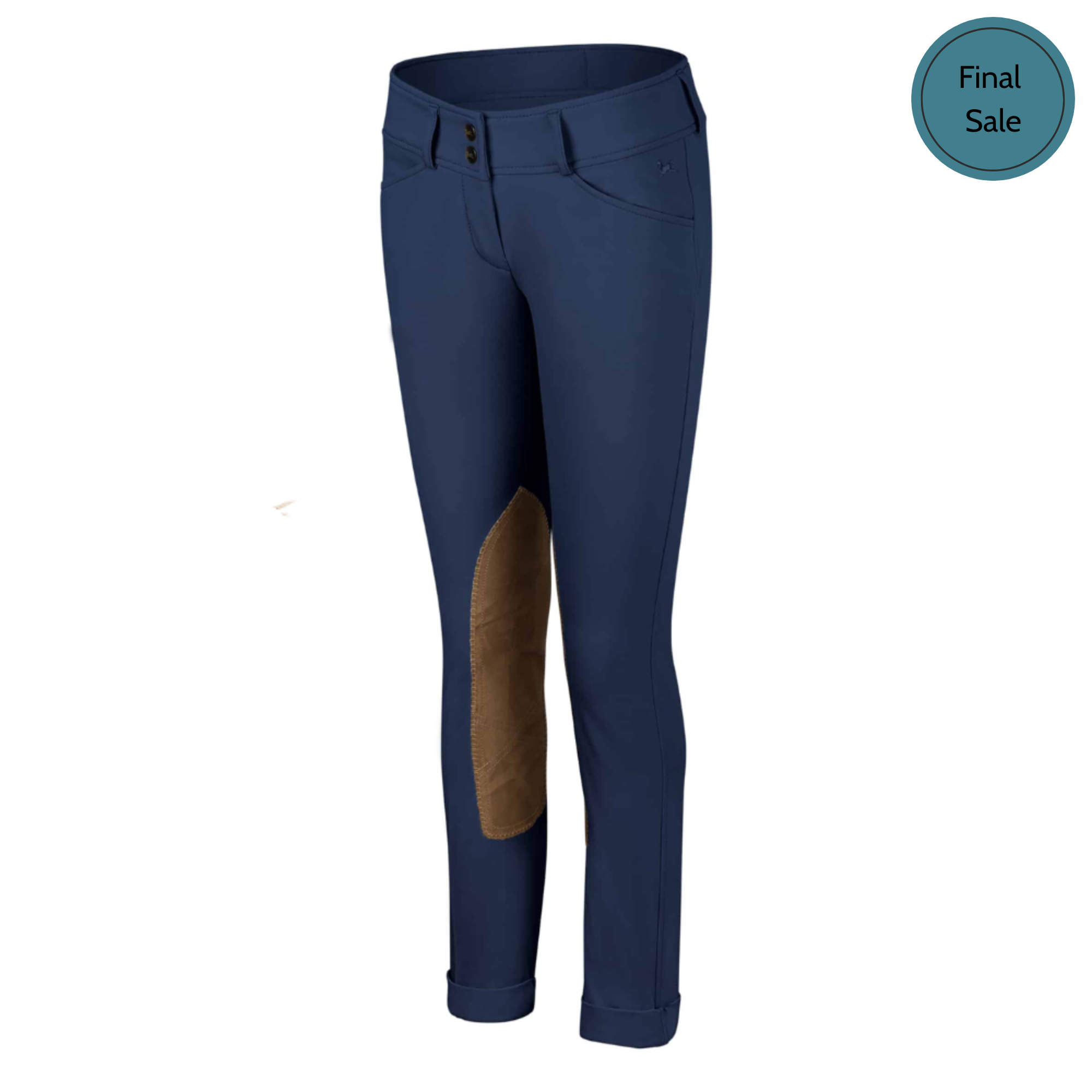 R.J. Classics Colette Front Zip Jodhpur, Navy