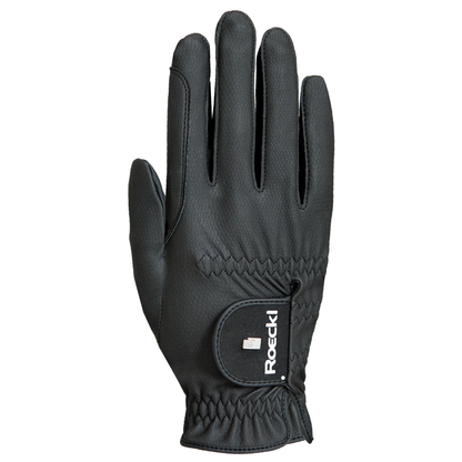 Roeckl Roeck-Grip Pro Riding Gloves, Black