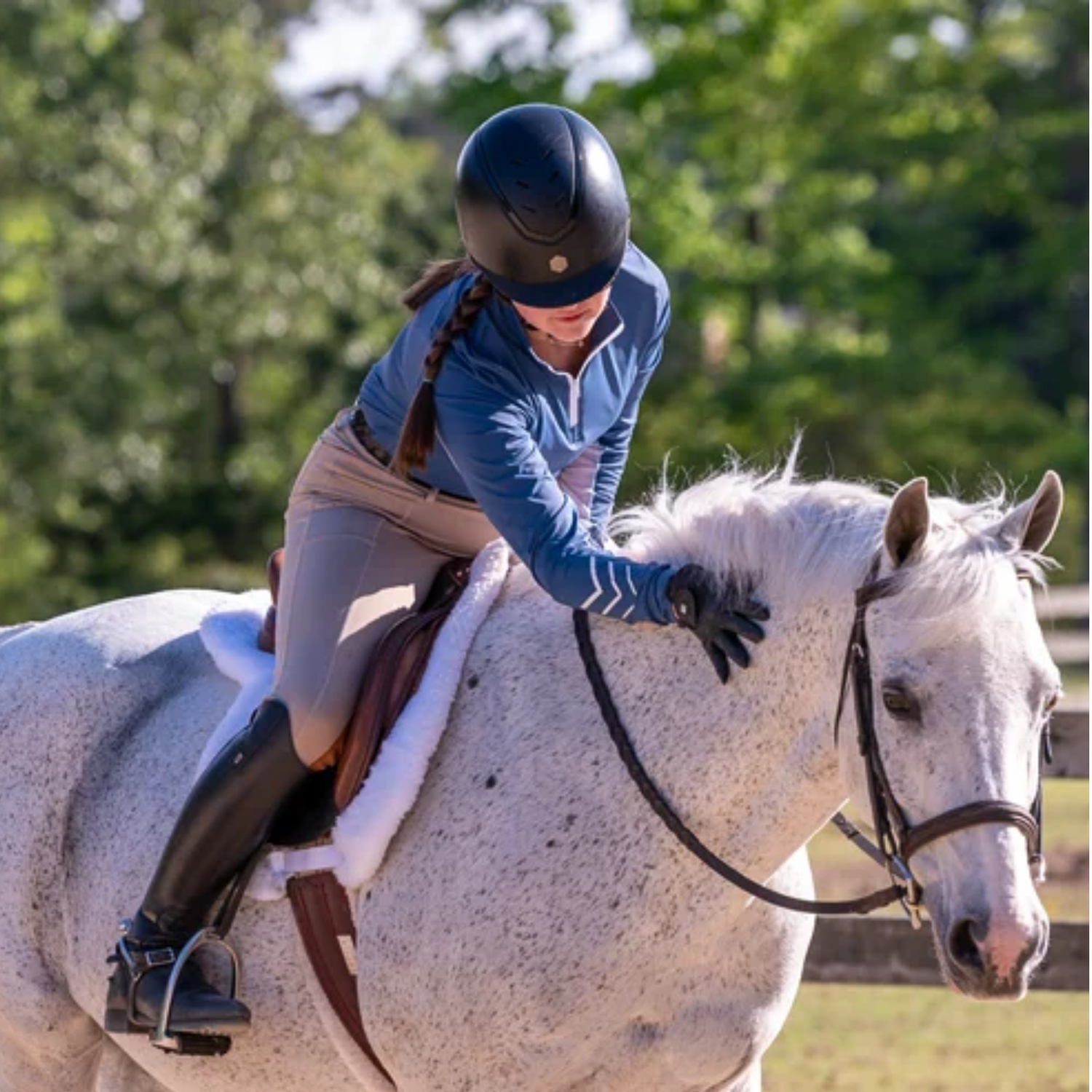 Royal Equine Everyday Essential Sunshirt, Kelsey Cobalt