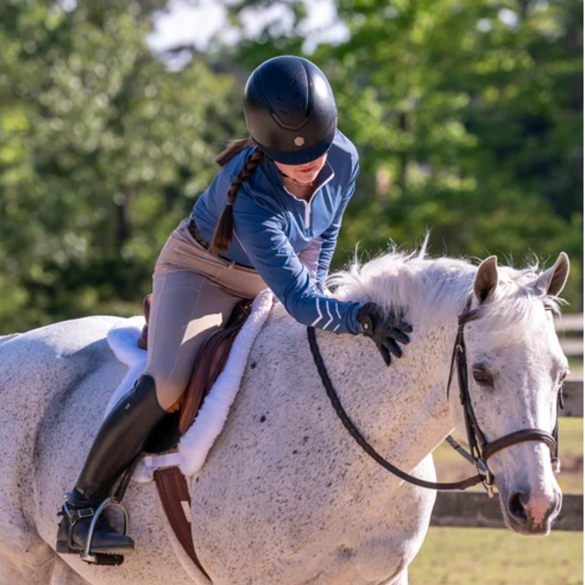 Royal Equine Everyday Essential Sunshirt, Kelsey Cobalt