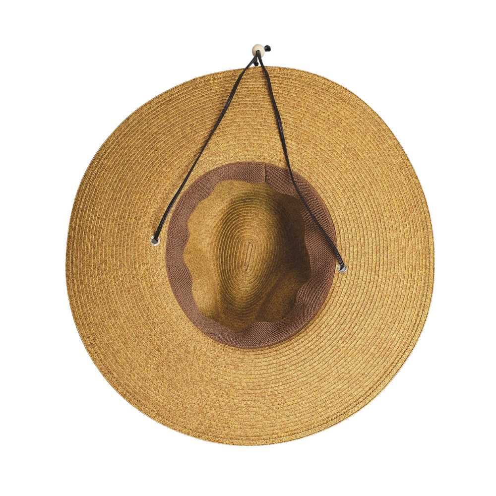 San Diego Hat Company El Campo 4" Brim Sun Hat with Chin Cord