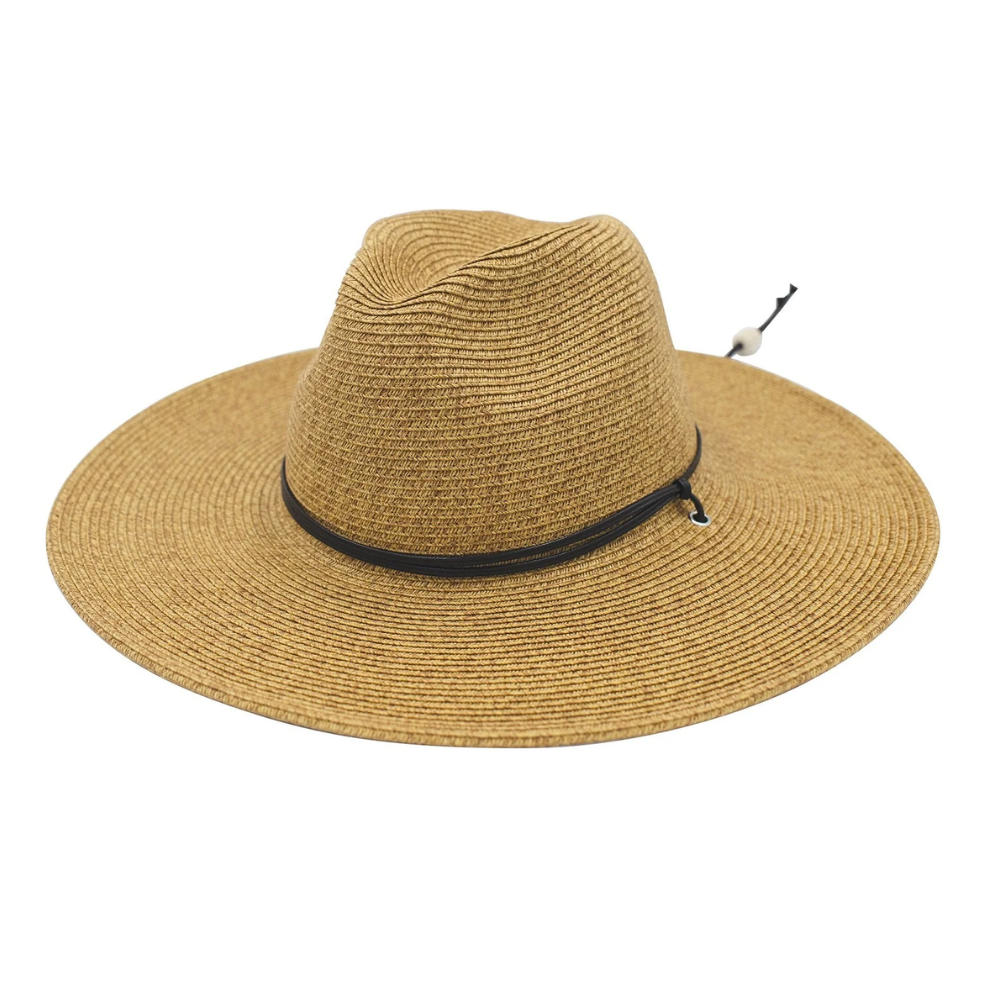 San Diego Hat Company El Campo 4" Brim Sun Hat with Chin Cord