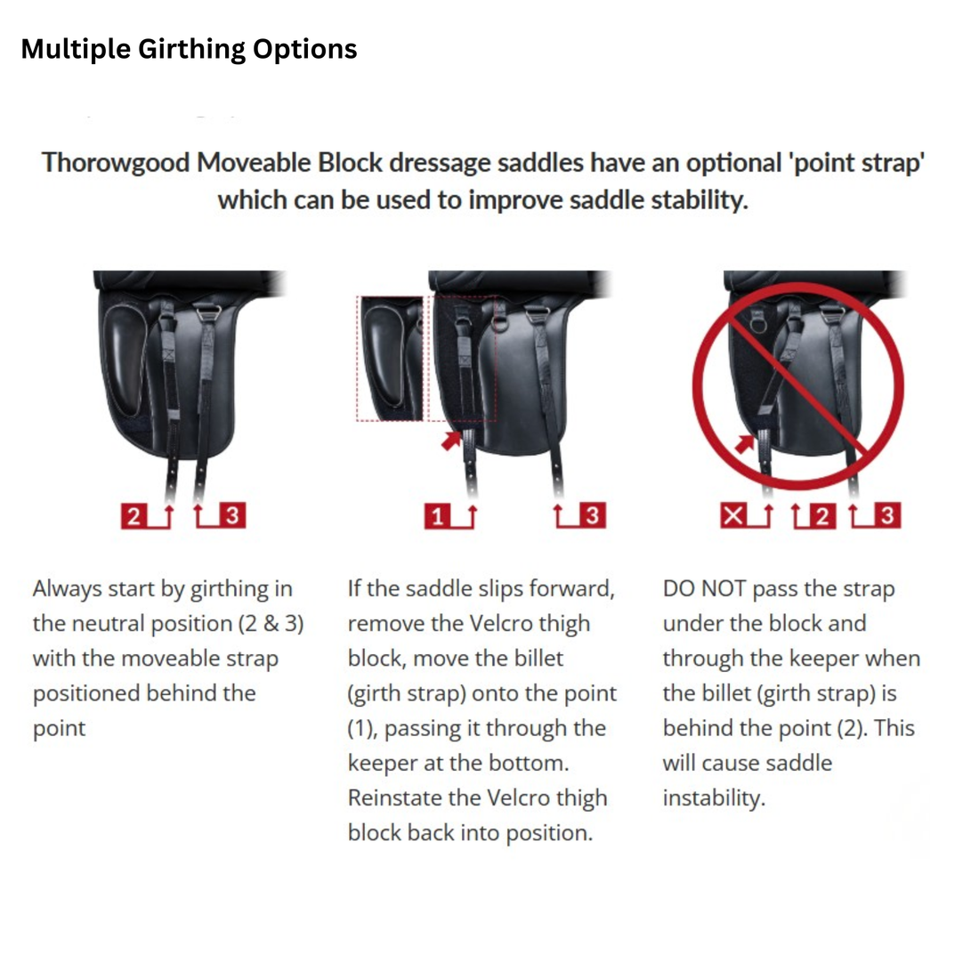 Thorowgood T9 Dressage