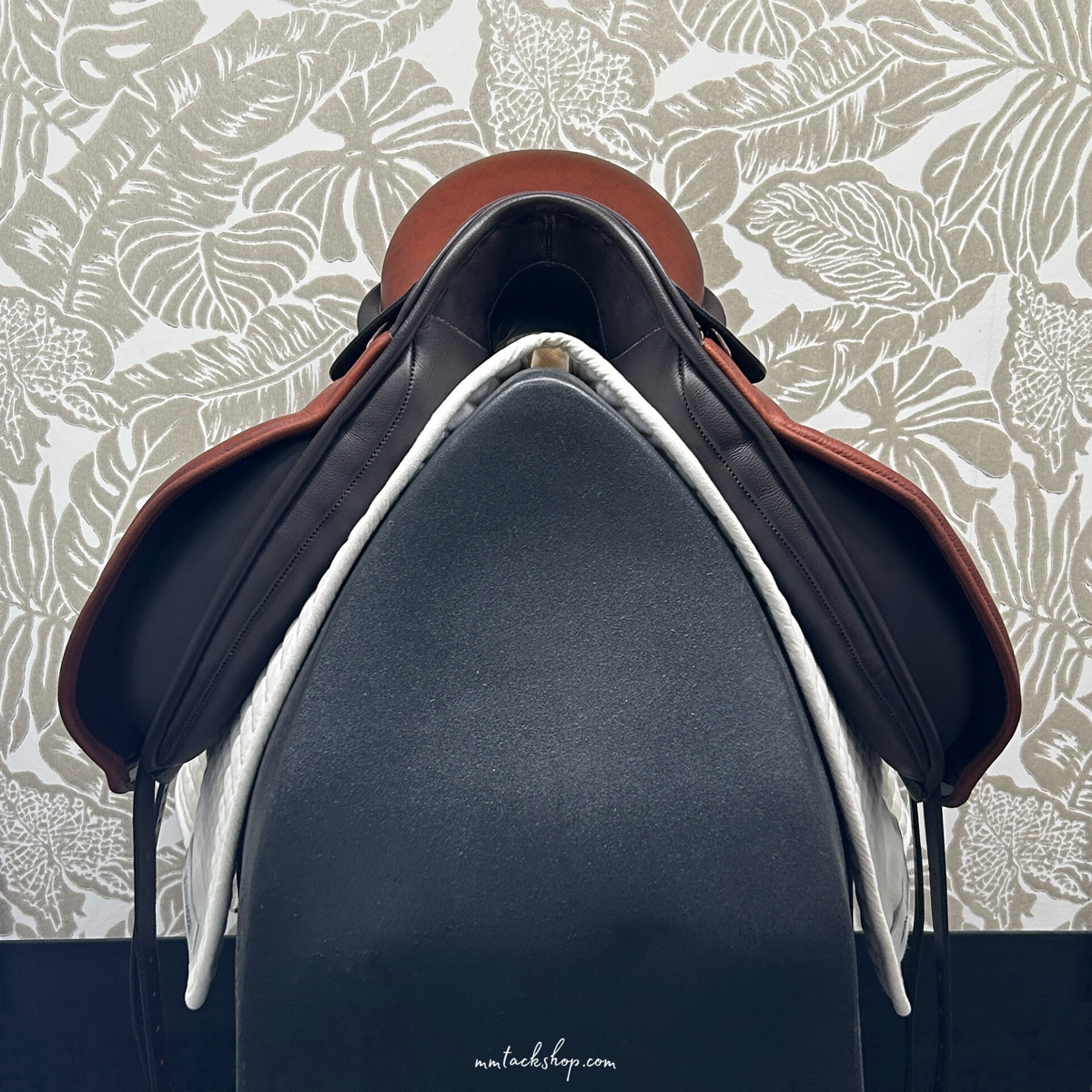 Used 17.5" Trilogy Debbie McDonald Two-tone Dressage Saddle