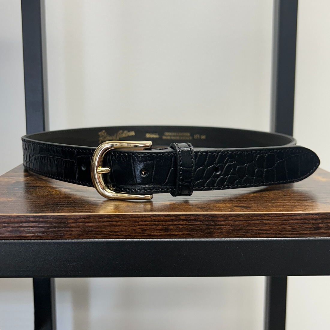 Tailored Sportsman What A Croc! Skinny Belt