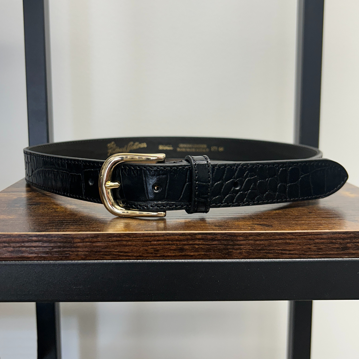 Tailored Sportsman What A Croc! Skinny Belt