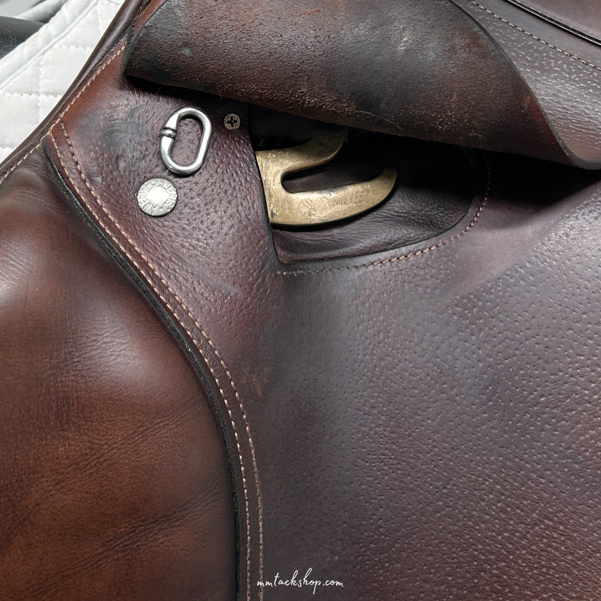 Used 17&quot; Amerigo DJ (Deep Jump) Jump Saddle