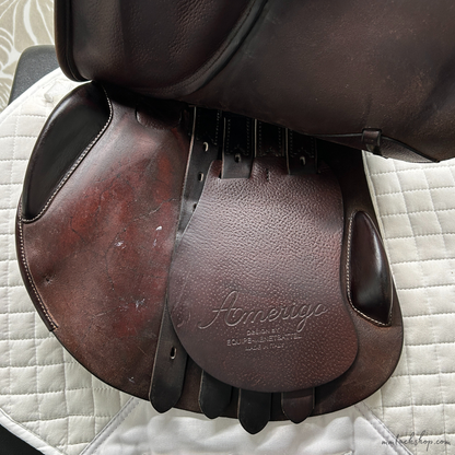 Used 17&quot; Amerigo DJ (Deep Jump) Jump Saddle