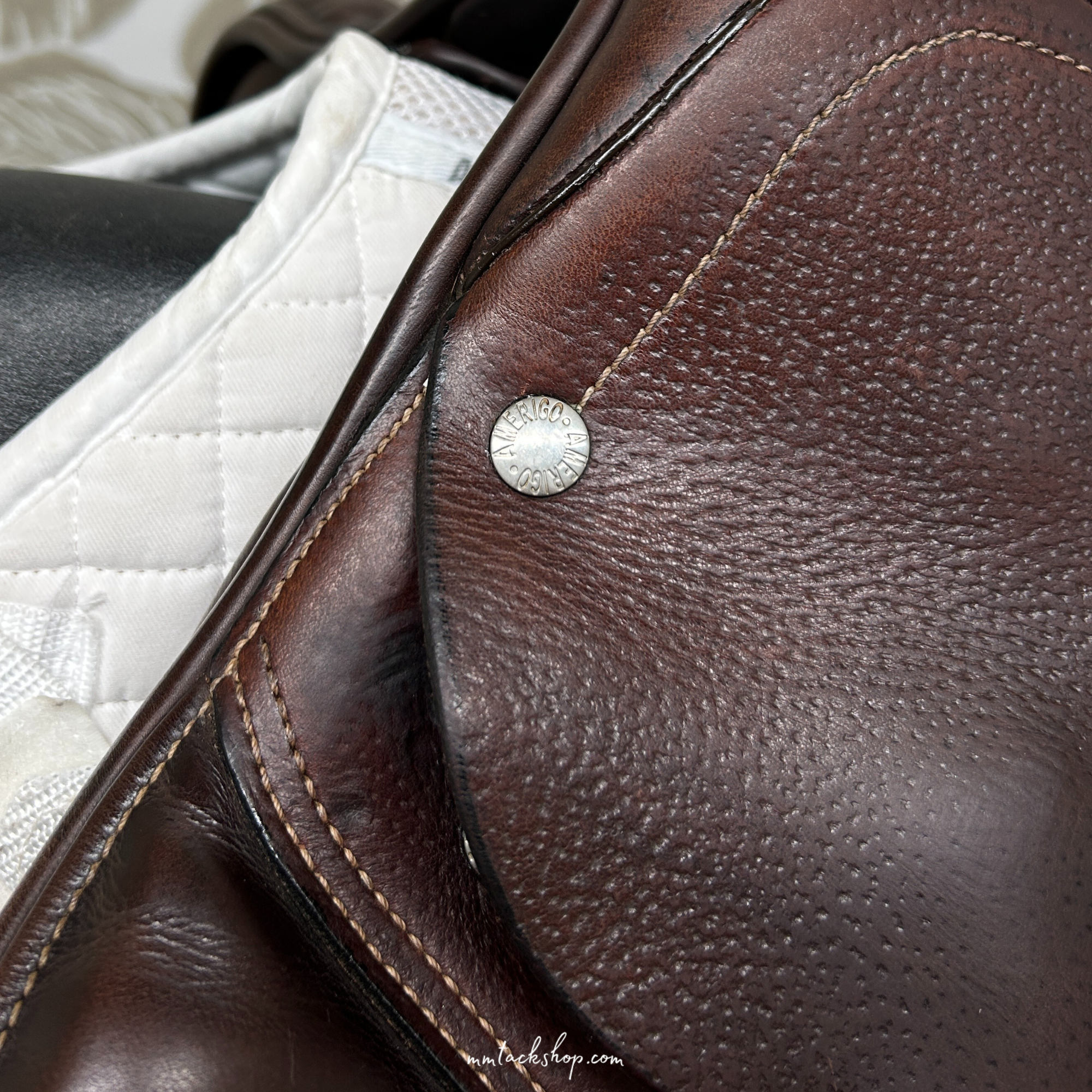 Used 17&quot; Amerigo DJ (Deep Jump) Jump Saddle