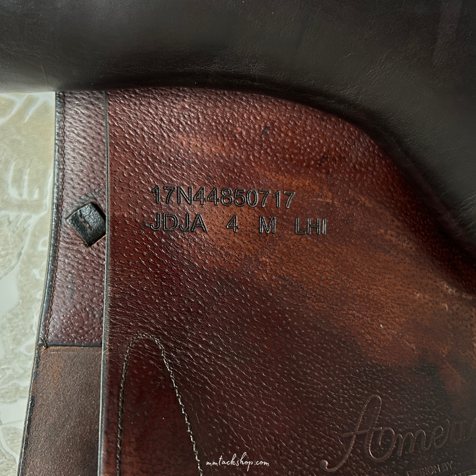 Used 17&quot; Amerigo DJ (Deep Jump) Jump Saddle