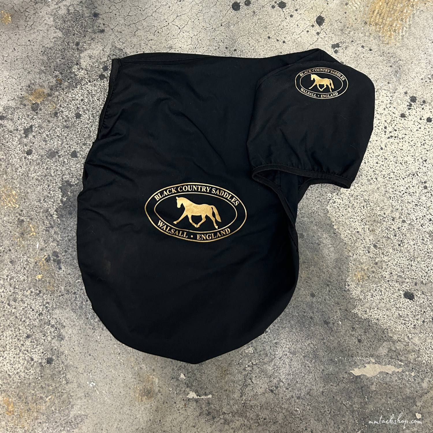 Used 17&quot; Black Country Eloquence Dressage Saddle