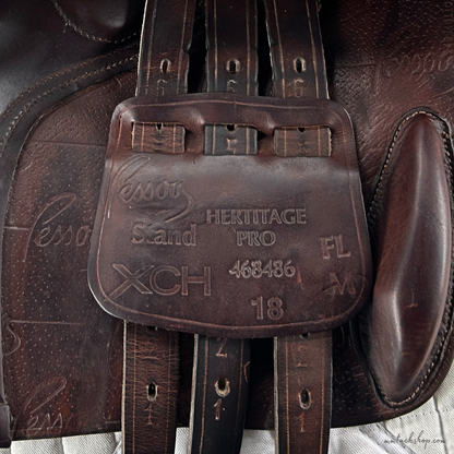 Used Pessoa Heritage Pro XCH Forward Jump Saddle