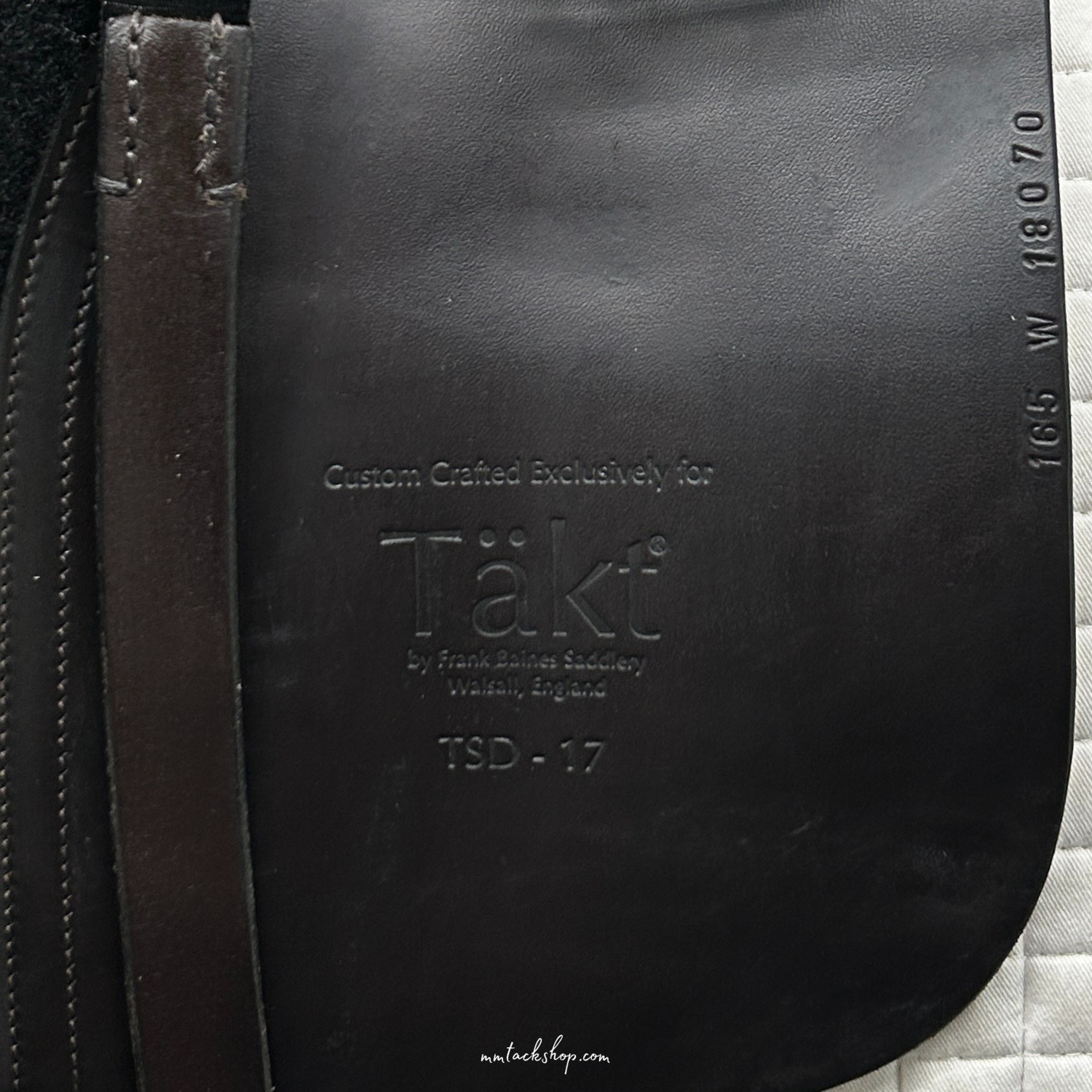 Used Täkt TSD-17 Dressage Saddle