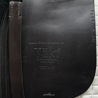 Used Täkt TSD-17 Dressage Saddle