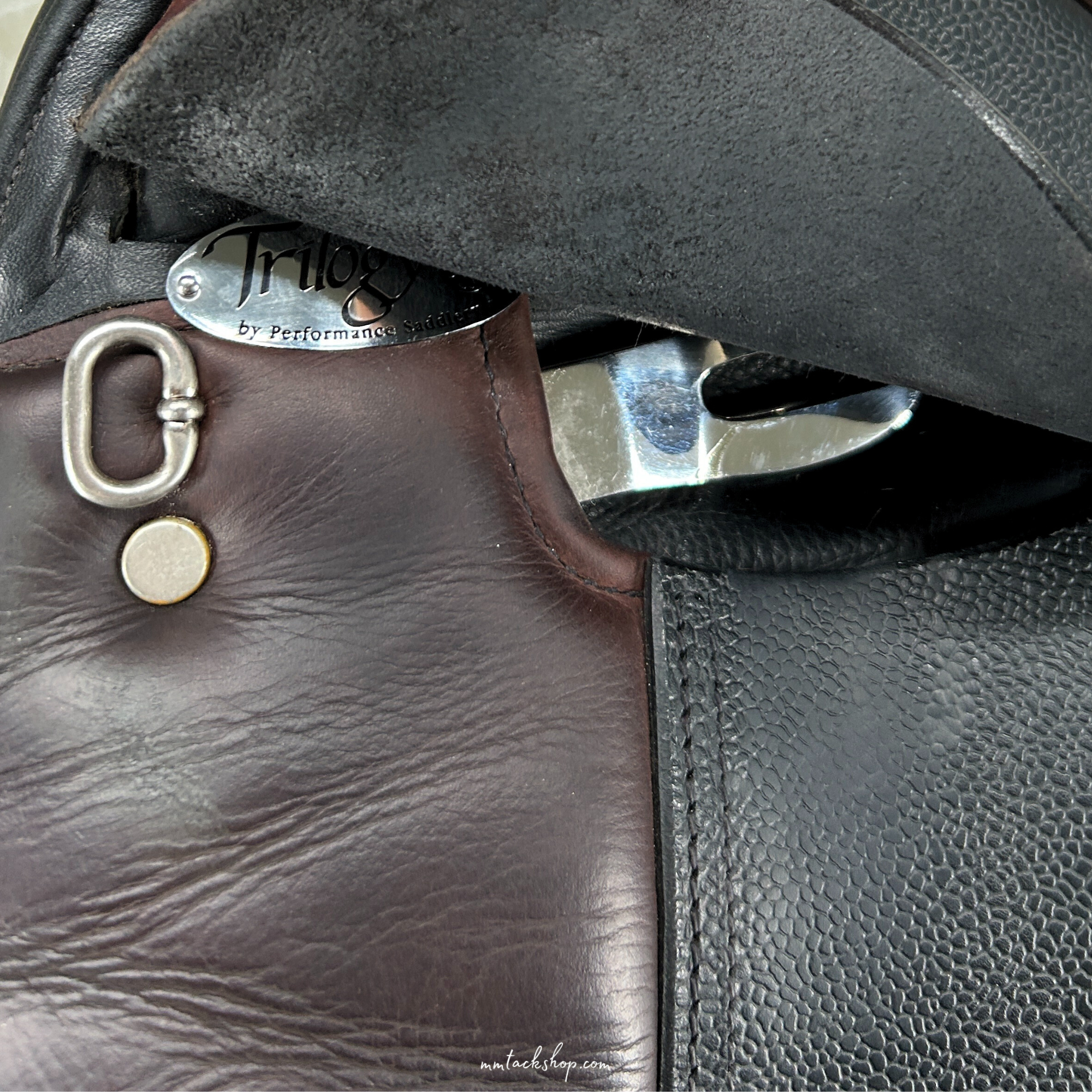 Used 17.5&quot; Trilogy Debbie McDonald Dressage Saddle